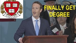 Mark Zuckeberg Speech At Harvard University || Mark Zuckerberg Get Degree From Harvard ||