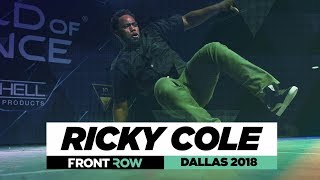 Ricky Cole | FrontRow | World of Dance Dallas 2018 | #WODDALLAS18