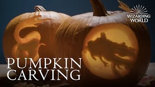 How to Carve a Magical Pumpkin | Wizarding World