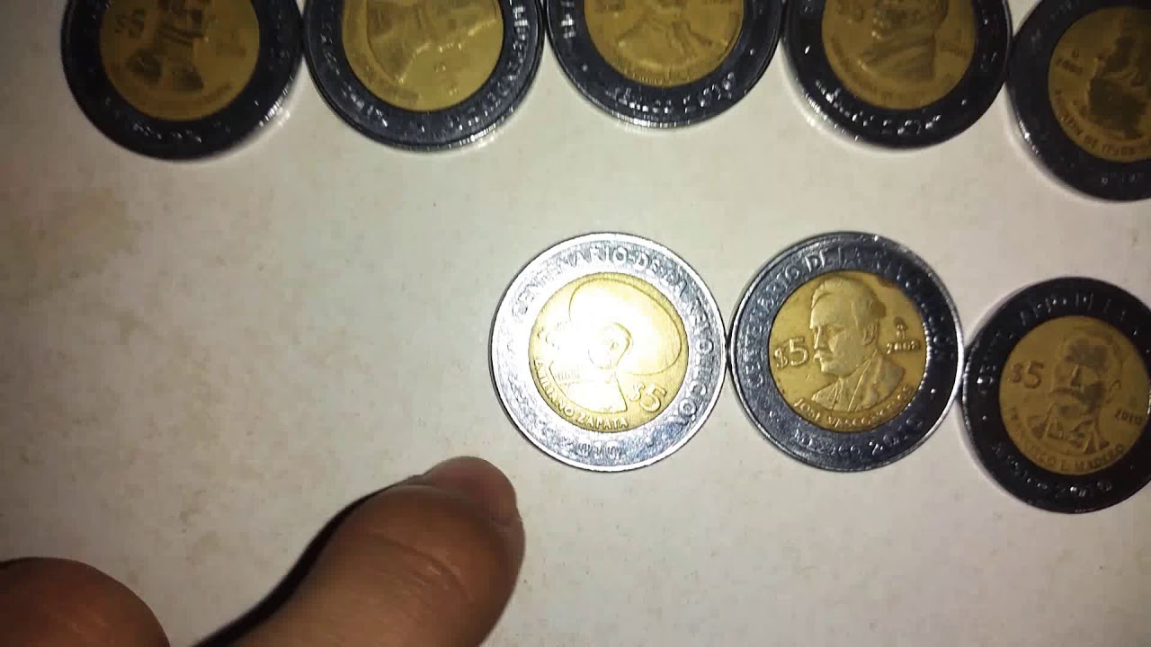 Todas Las Monedas De $ 5 Conmemorativas - YouTube