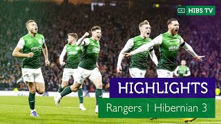 Incredible Semi-Final Victory For Hibs | Rangers 1 Hibernian 3 | Premier Sports Cup