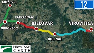 Izgradnja projekta brza cesta FARKAŠEVAC - BJELOVAR - VIROVITICA