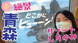 どこかにビューーン！ JRE POINT 6000ポイントで 新青森へビューーン！リゾートしらかみ 橅 青森〜秋田 2023年10月