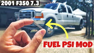 2001 F350 7.3 PowerStroke - 86D Fuel Pressure Spring Fuel Mod Upgrade SP