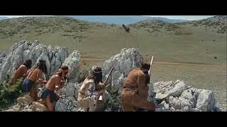 Sniping with Shotguns | Thunder on the Border | Winnetou und sein Freund Old Firehand | 1966 | Clip