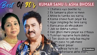 Kumar sanu & Asha bhosle Hindi song 💖 Bollywood hindi songs of 90's