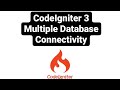 CodeIgniter 3 multiple databases connectivity || in hindi || priyog educational