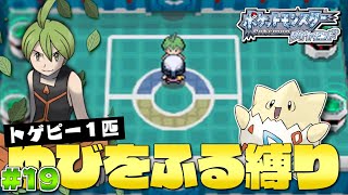 ダイヤモンドをトゲピー１匹のゆびをふるだけでクリアする旅#１９【ゆっくり実況】【ポケモンDPPt】