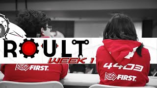 ROULT 4403 | Week 1 Building season 2023