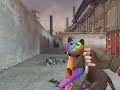 sf2 sea camo rainbow fx applied on cat