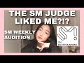 THE SM JUDGE LIKED ME?!? - SM Weekly Audition Experience + kpop audition tips and advice