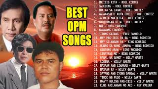 Willy Garte, Bing Rodrigo, Roel Cortez, Rey Valera Nonstop OPM Tagalog Love Songs Of All time