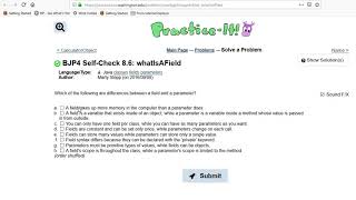Building Java Programs Chapter 8 Self-Check 8.6 whatIsAField