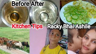 ରକିଭାଇ ଆସିଲେ/ Useful Kitchen Tips||@lifeofsridhar9099 @pkkitchenandentertainment2904