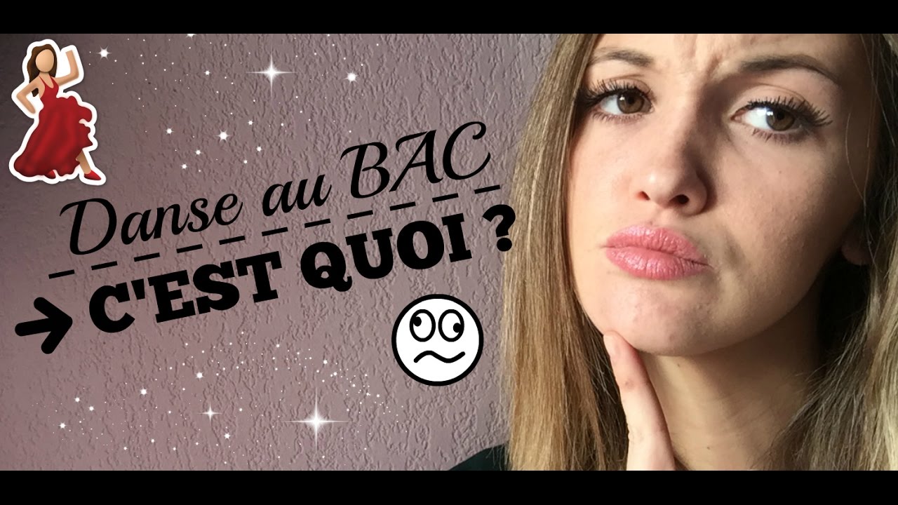 (A SAVOIR) Option Danse Au BAC, C'est Quoi ? - YouTube