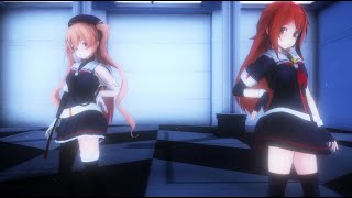 【MMD艦これ】ぽんぷ長式白露\u0026村雨でConqueror 【Ray-MMD】