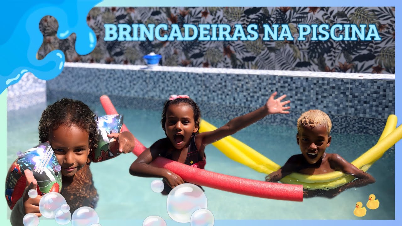 Dia De Brincadeiras Na Piscina рџџљвђќв ђпёџ Quem Ganhou Youtube