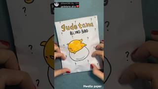 Gudetama blind bag #blindbag #asmr #unboxing #sanrio #gudetama #papercraft