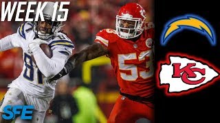 WEEK 15: LOS ANGELES CHARGERS BEAT KANSAS CITY CHIEFS 29-28! CHARGERS WIN ON 2-PT CONVERSION!