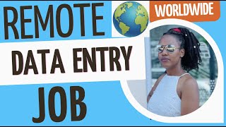 HOT BEST Data Entry Work From Home Jobs! Up To $21Per Hour!No Phone Required 2023(worldwide remote )