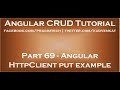 Angular httpclient put example