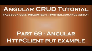 Angular httpclient put example