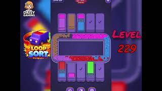 Loop Sort Level 229 Walkthrough
