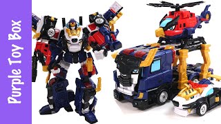 Mini Force The Space Police Tricop Transformer Toys 미니특공대 우주경찰 트라이캅