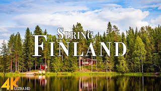 Spring Finland 4K Ultra HD • Explore Beautiful Spring Finland, Relaxation Film with Calming Music.