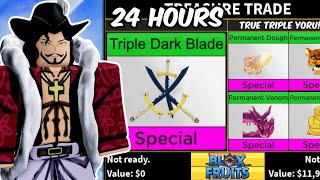 Trading TRUE TRIPLE YORU for 24 Hours in Blox Fruits