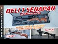 SPECIAL UNIT TERBARU !! |BELI SENAPAN SUDAH DAPAT 2 MODEL POPOR | BOCAP GK-500 ROYALE HYBRID