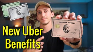 NEW Amex Gold UBER CREDIT + Uber Eats Pass On Amex Platinum, Green, \u0026 Gold