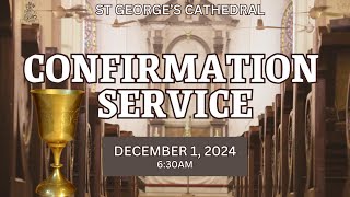 CSI St. George's Cathedral - CONFIRMATION SERVICE 2024, Dec, 01, 2024 @ 06.30 am - Live streaming