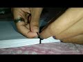 best way to stitch dista khata দিস্তা খাতা সেলাই