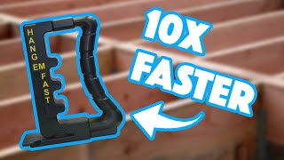 This TOOL Makes Hanging Floor Joists 10X FASTER