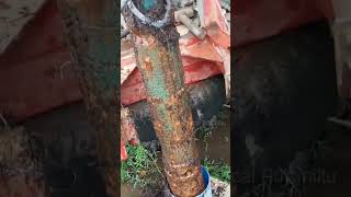 చెత్త తో కూరుకుపోయిన motor ని ఎలా బయటకు తీస్తారో | How to remove a motor stuck with garbage