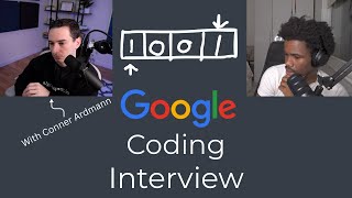 Mock Google Coding Interview | Ft. Conner Ardman