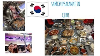 VLOG #2: MUST TRY!!!! Samgyupsalamat in Cebu! || Korean BBQ | Cebu's Best Food |