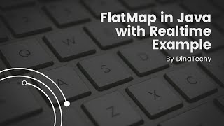 Unlock the Possibilities of Java 8 with FlatMap in Tamil | Java 8 | DinaTechy