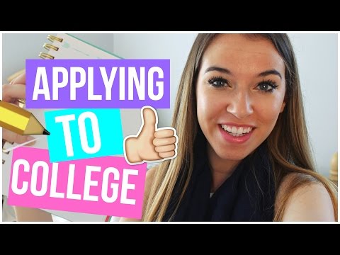 APPLYING TO COLLEGE: How to get into college! APPLYING TO COLLEGE: How to get into college!