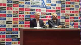 Chairman PCB Najam Sethi and Chief Executive ICC Press Conference | Independence Cup 2017 | #PAKxWXI