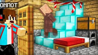 ЖИТЕЛЬ СКРЫВАЕТ ЭТУ АЛМАЗНУЮ ЛЕСТНИЦУ У СЕБЯ ДОМА В МАЙНКРАФТ | Компот Minecraft