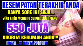 SELAMAT ANDA TERPILIH SORE INI ✅ UANG DATANG SENDIRI SEGEPOK KERUMAH ANDA | Doa pembuka rezeki