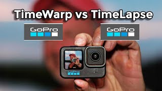 GoPro TimeWarp VS TimeLapse | Explained