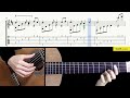 the moon represents my heart 月亮代表我的心 fingerstyle lesson tab