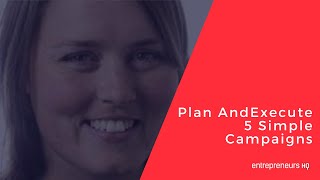 Plan And Execute 5 Simple Campaigns - Christie Hamilton Interview,  Benelds