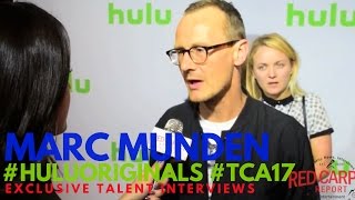 Marc Munden interviewed at Hulu Original Series Winter TCA Talent Event #TCA17