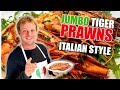 JUMBO TIGER PRAWNS | Italian Style with Salmoriglio condiment