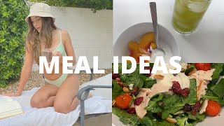 DAILY VLOG: eating healthy working a 9-5, simple + easy meal ideas, \u0026 a few days in my life