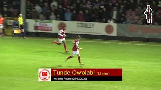 Goal: Tunde Owolabi (vs Sligo Rovers 25/02/2022)